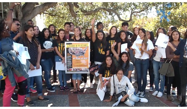 Alumnas y alumnos de secundaria lanzan el Mes de Resistencia en la Universidad de California-Berkeley