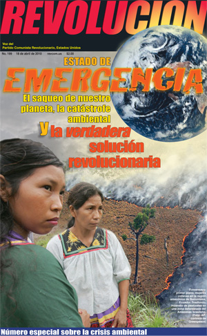 ¡Estado de emergencia! El saqueo de nuestro planeta, la catástrofe ambiental y la  verdadera</span> solución revolucionaria