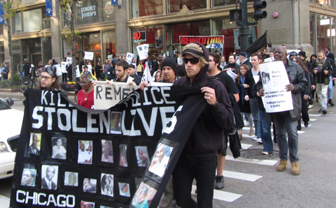 Chicago October 22 National Day of Protest Against Police Brutality and the Criminalization of a Generation