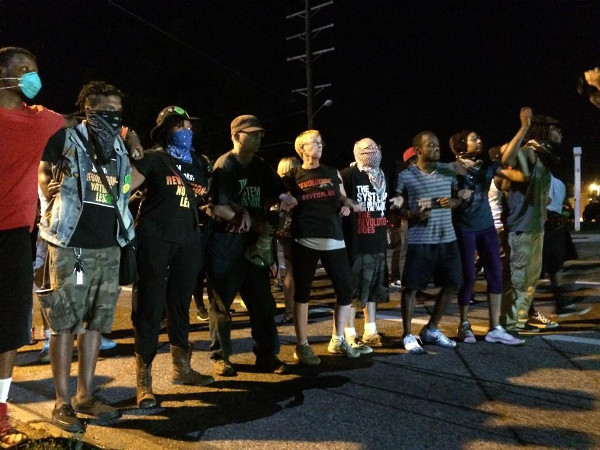 Ferguson, August 13. Photo: Jon Swaine