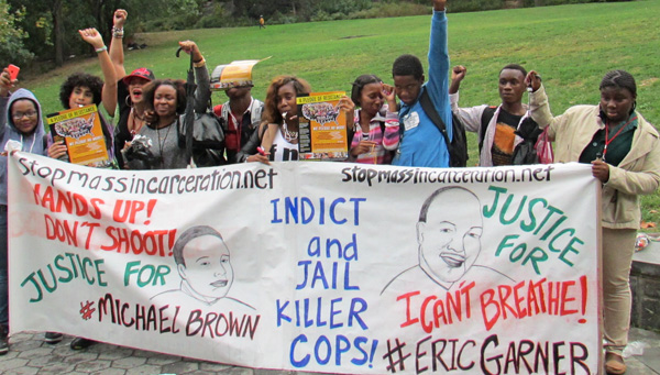 Harlem youth blow the whistle on police brutality