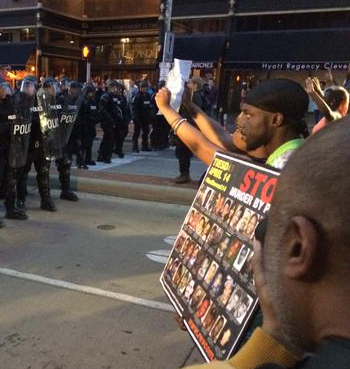 Cleveland, Ohio May 23, 2015 protests