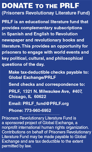 Donate to the Prisoners Revolutionary Literature Fund