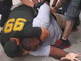 Pigs choke Eric Garner to death, July 2014