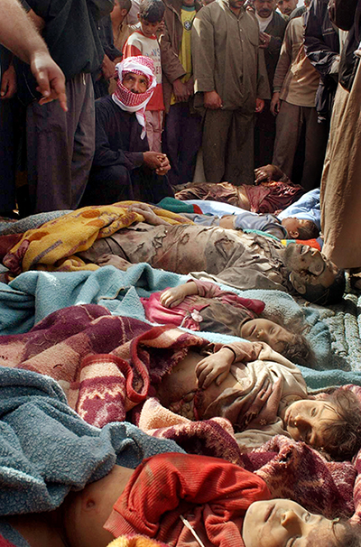 Ataques aéreos estadounidenses mataron a estos niños.