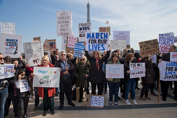 La Marcha por Nuestras Vidas, Paris, France