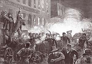 The Police Attack at Haymarket