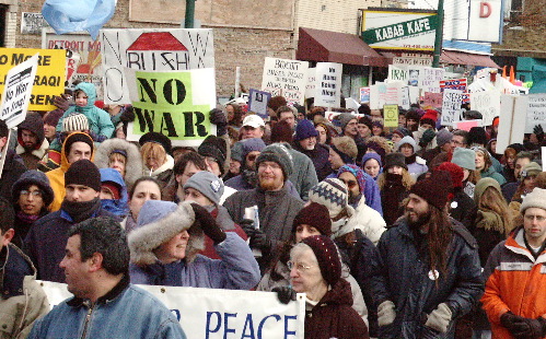 Chicago march on Devon Ave.