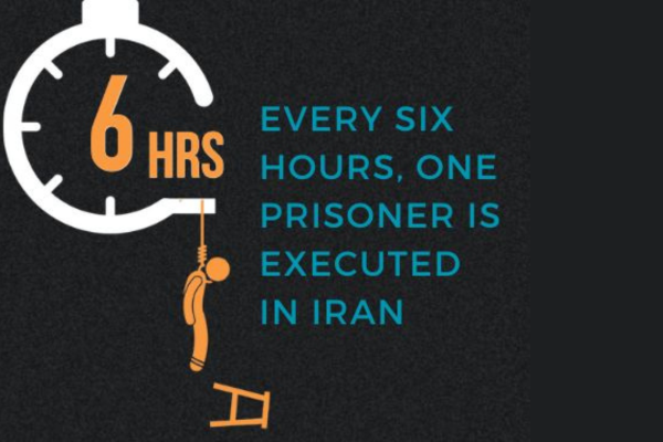 Every 6 hours, one prisoner is executed in Iran; 40 executions May 1-10, 2024