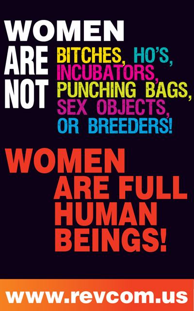 Women are not...