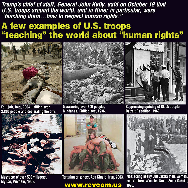 U.S. troops and human rights