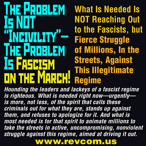 Problem is not incivility