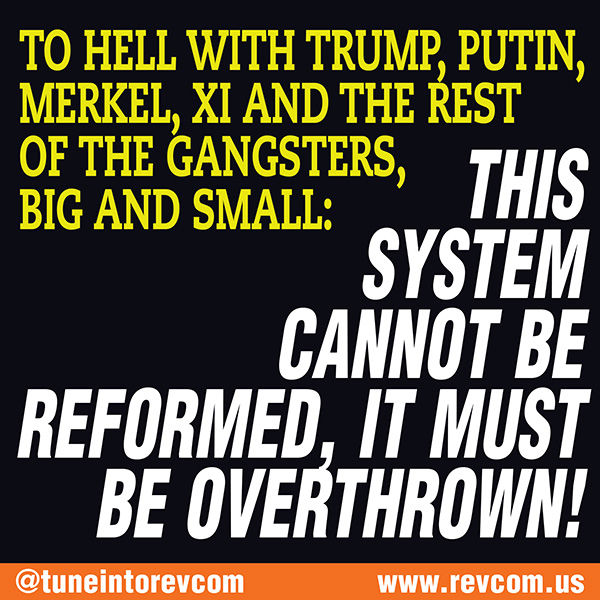 To hell with trump and the rest of the gangsters