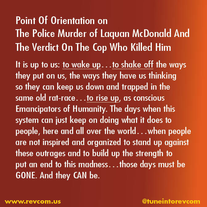 Police murder of Laquan McDonald and verdict on cop who killed him