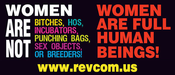 Women are full human beings!