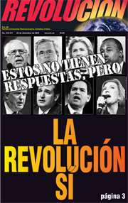 Revolución #417, 14 de diciembre de 2015 - portada