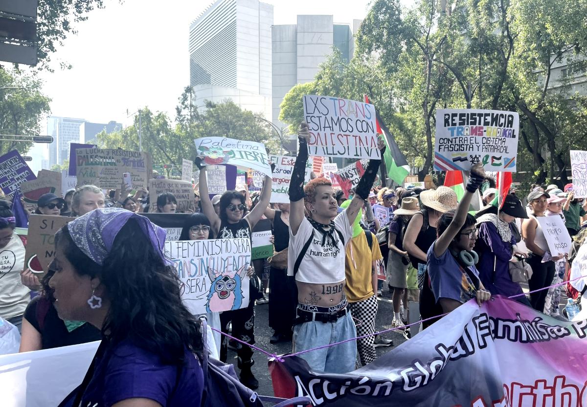 Mexico City International Women's Day March