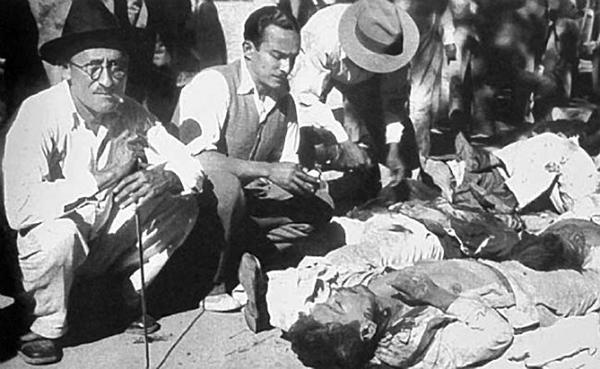 Bodies of victims of 1932 La Matanza