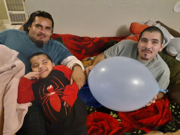Mario Gonzalez, killed by Alameda County cops, shown with his family.