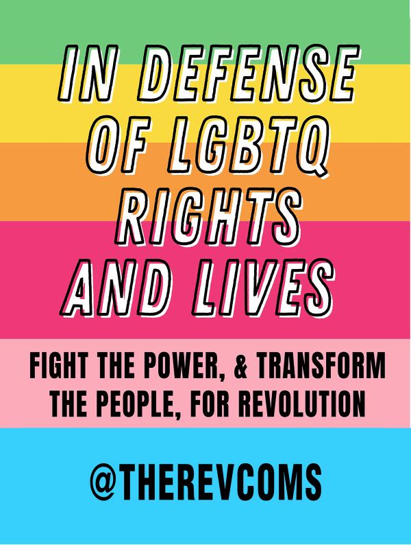 In defense of LGBTQ Rights And Lives